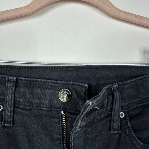 2/$30 Topshop Moto Jamie Jeans High Rise Ankle Skinny Jet Black 26 #9394 - Picture 6 of 12